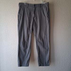 Levi Strauss & Co Cotton Twill Standard Fit Pants Two Horse Brand Gray W36 L30